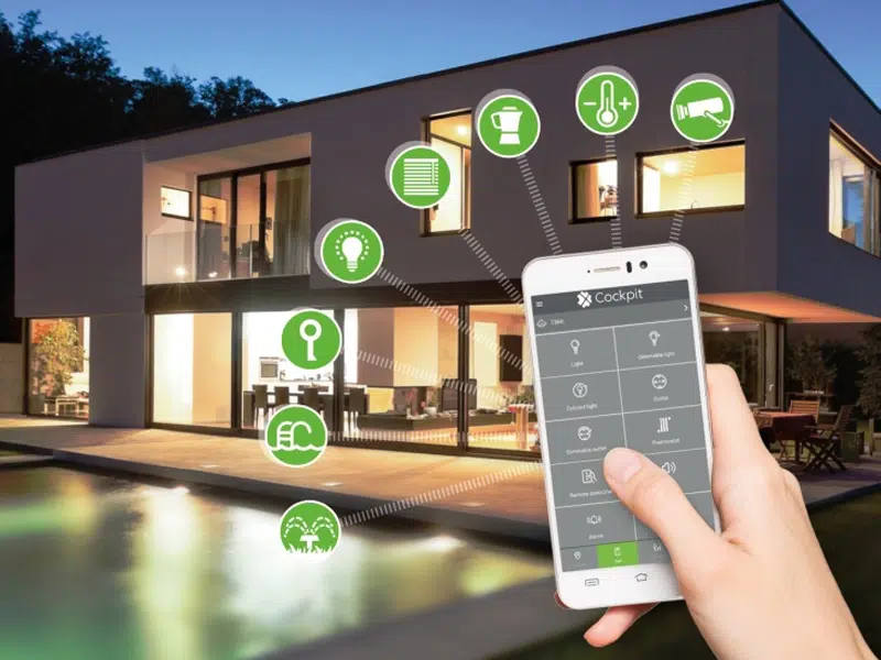 کنترل پیشرفته باغ و فضای سبز در ویلای هوشمند سازی شده