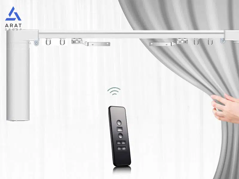 مزایای استفاده از پرده هوشمند: 3. پوشاندن بی دردسر مکانهایی با دسترسی دشوار