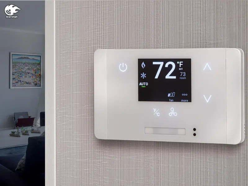 مزایای ترموستات هوشمند: 4- کنترل از راه دور سیستم سرمایشی و گرمایشی هوشمند