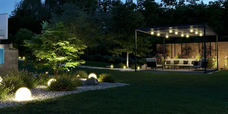 سیستم روشنایی و نور هوشمند در محیطهای بیرونی