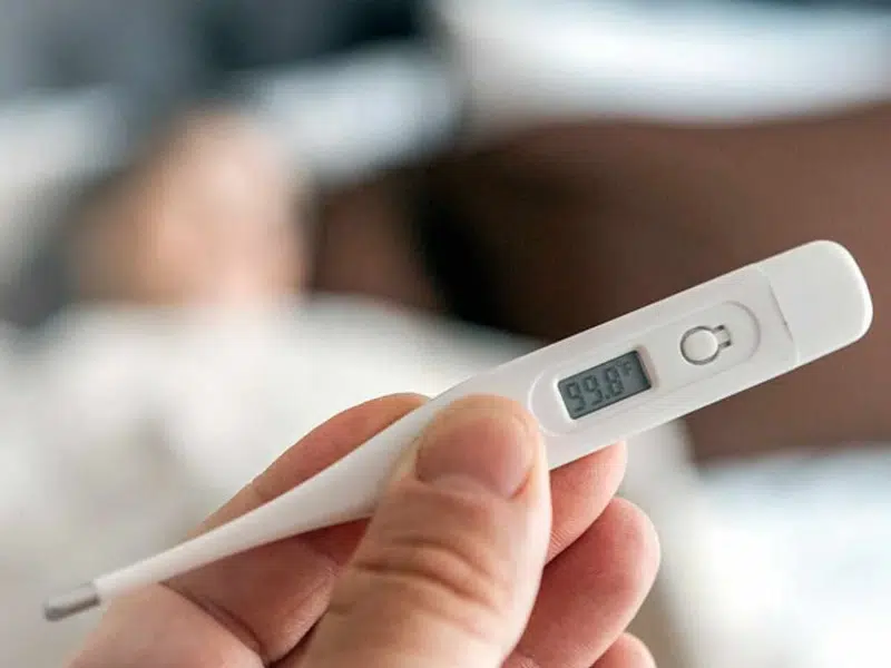 دمای بدن کودک