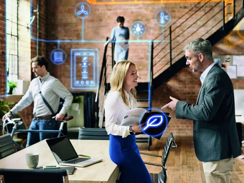 استفاده از امکانات موجود برای هوشمند سازی دفتر کار و ساختمان اداره