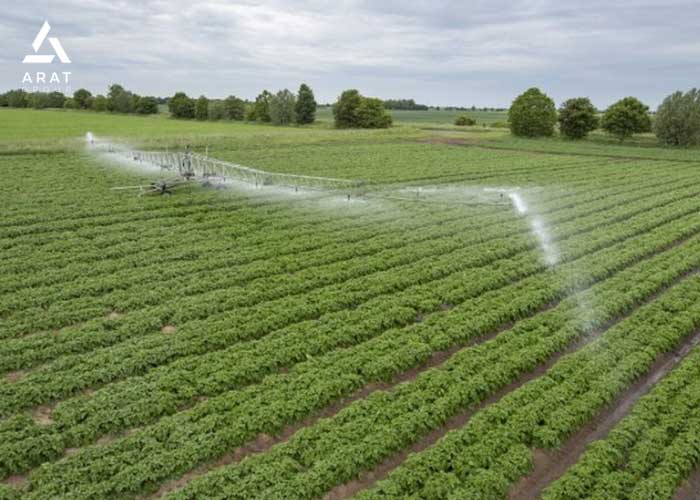 سیستم آبیاری هوشمند قطره ای