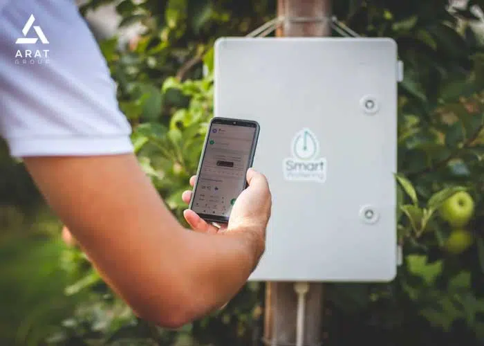 تایمر سیستم آبیاری هوشمند