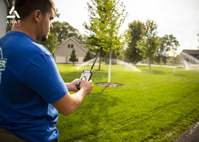 حفظ منابع آبی با سیستم آبیاری هوشمند