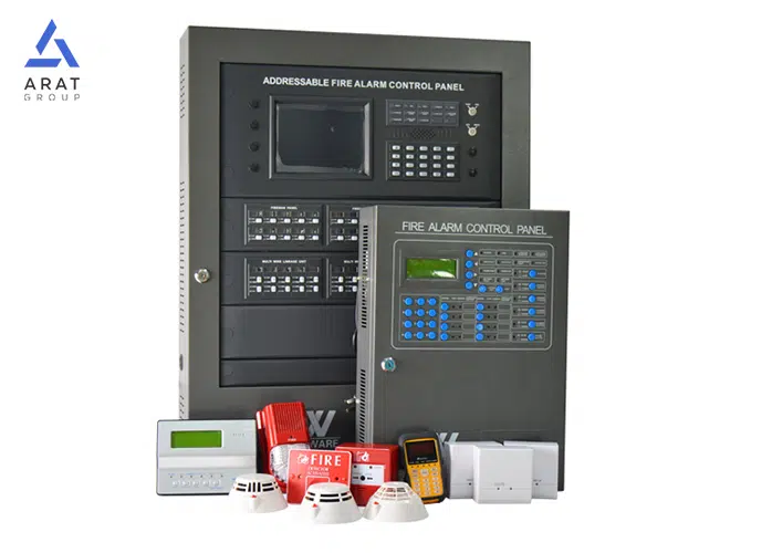 سیستم اعلام حریق آدرس پذیر تمامی تجهیزات آدرس منحصر به فردی دارند