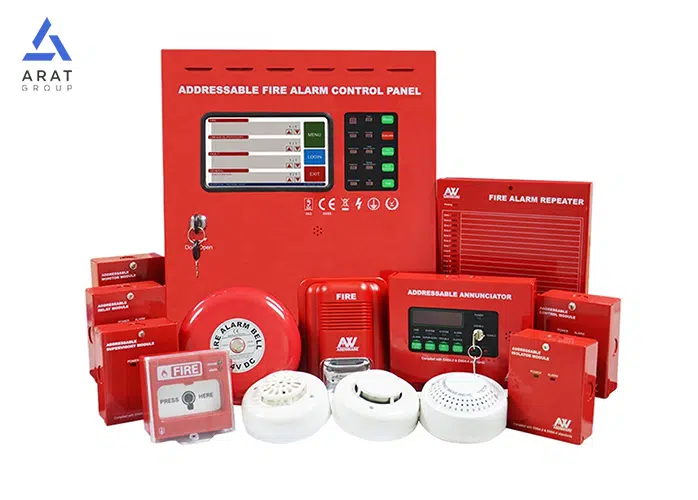 سیستم اعلامحریق آدرس پذیر نسب به اعلام حریق کانونشنال نصب پیچیدهتر و گرانتری دارد