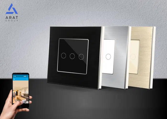 صفحه لمسی دکمهای خانه هوشمند Tis