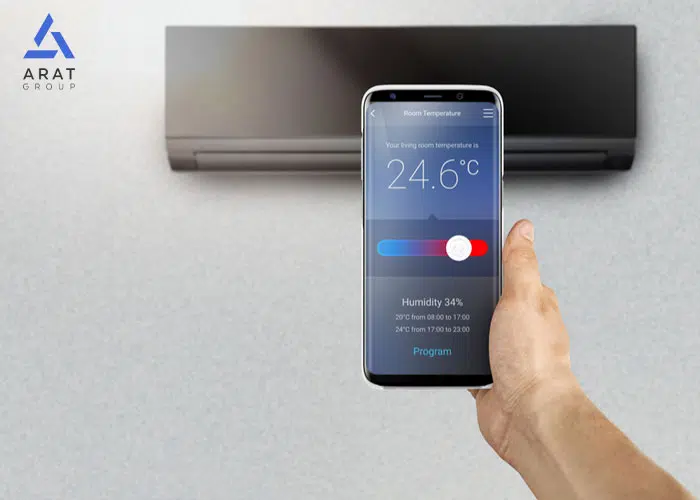 ژئوفنسنگ یا تشخیص موقعیت مکانی از مزایای ماژول کنترل کننده وای فای کولر گازی