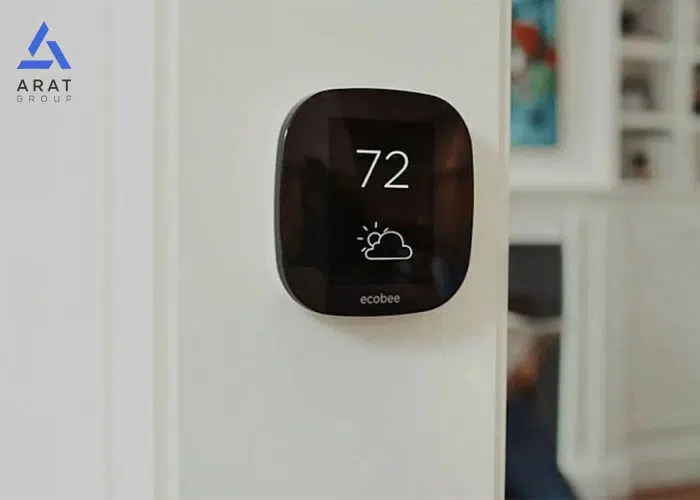 بکارگیری از ترموستات هوشمند، یکی از تفاوت های خانه هوشمند و خانه معمولی است.