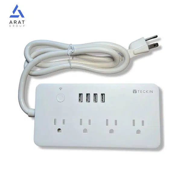 بهترین پریزهای هوشمند سال 2022: 8. نوار برق هوشمند Teckin