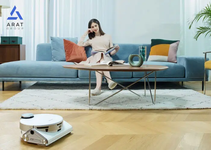 نمایی از جاروبرقی رباتیک سامسونگ، ارزانترین جاروبرقی رباتیک سال 2022