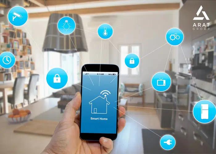 کنترل خانه هوشمند eae با گوشی اسمارت