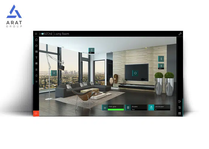 وب سرور و مینی وبسرور HORIZONE هوشمند Eelectron: