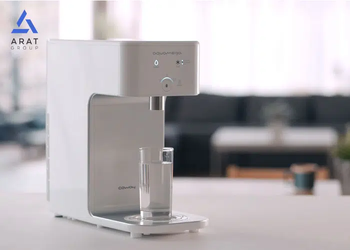 نمایی از دستگاه تصفیه آب هوشمند؛ بهترین تجهیزات آشپزخانه هوشمند