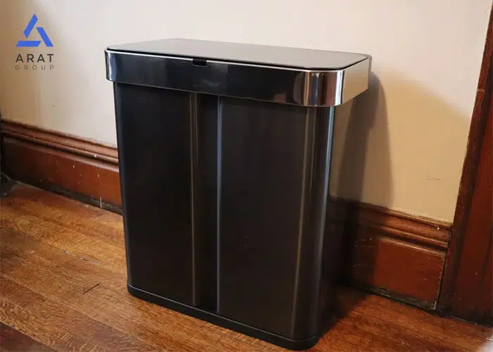 نمایی از سطل زباله هوشمند؛ بهترین تجهیزات آشپزخانه هوشمند