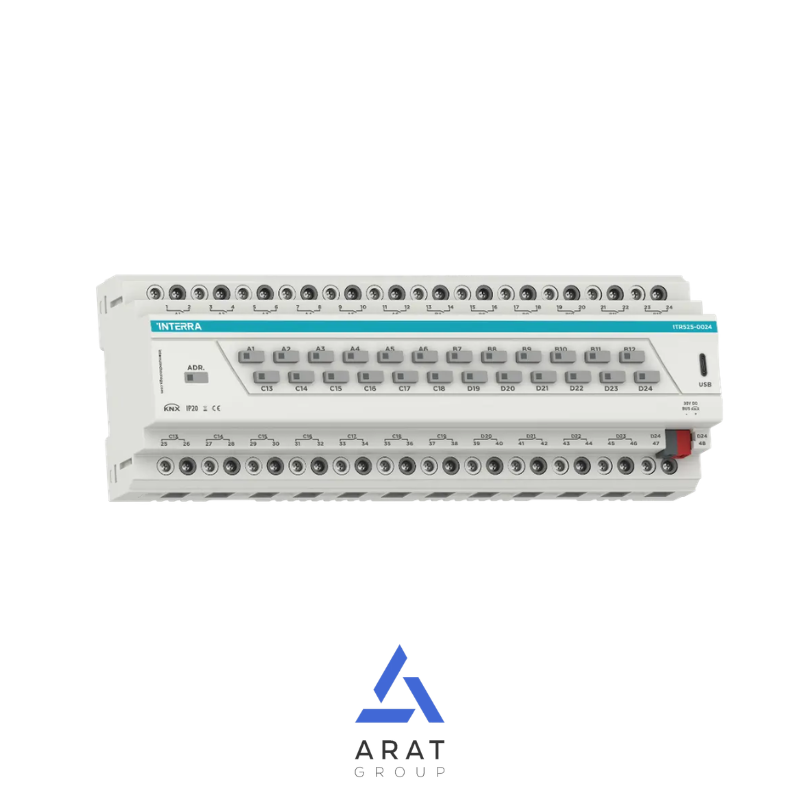 رله هوشمند کمبو پلاس ۲۴ کانال ۱۶ آمپر اینترا مدل ITR525-0024