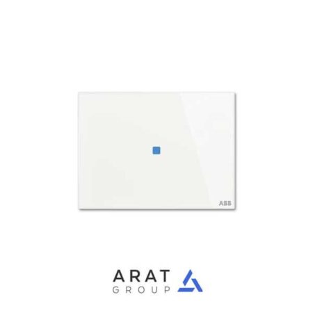 کلید لمسی هوشمند تکتئو تک پل برند ABB مدل TB/U1.2.1-CG (در دو رنگ سفید و مشکی)