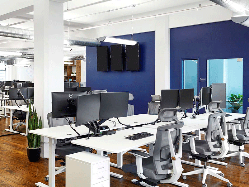 فضاهای کاری هوشمند در دفتر کار هوشمند