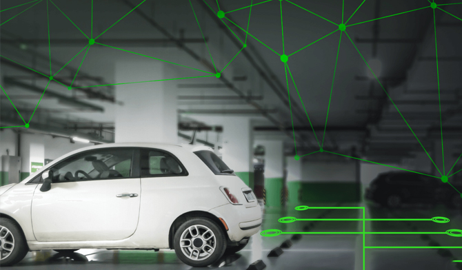 سناریوی اجرا شده برای خودروهای اختصاصی در پارکینگ هوشمند