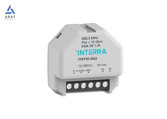 4. تجهیزات خانه هوشمند Interra: دیمر 4 کانال (Interra Universal 4 CH Dimmers)