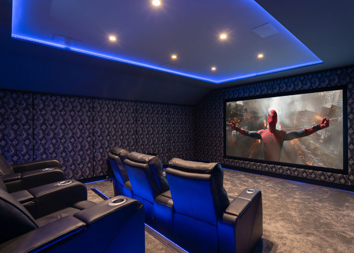 سینمای خانگی در خانه هوشمند Control 4