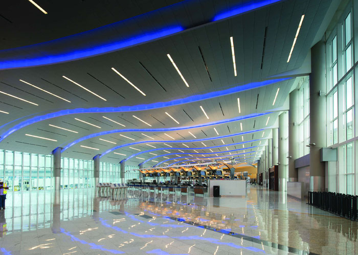 قسمت‌های مختلف هوشمند سازی فرودگاه: سیستم روشنایی