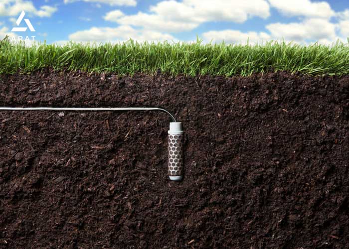 کنترل مقدار آب حجمی خاک با سیستم آبیاری هوشمند