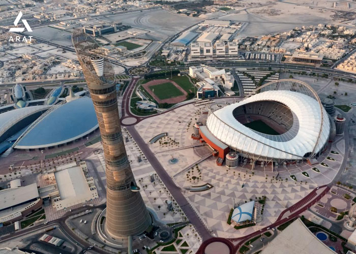 معرفی استادیوم های قطر: در شهر شهر الریان استادیوم بین‌المللی خلیفه (Khalifa International Stadium)