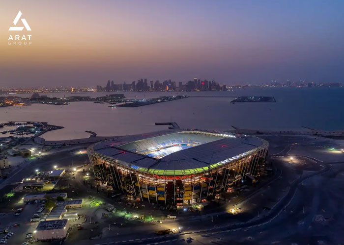  معرفی استادیوم های قطر: با ظرفیت 40 هزار صندلی ورزشگاه راس ابوعبود (Ras Abu Aboud Stadium)
