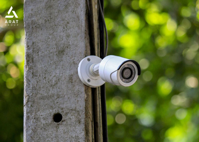 دوربین‌ها امنیتی فضای باز باید ضد آب باشند