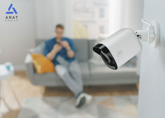نصب دوربین امنیتی برای هوشمند سازی خانه برای افراد سالمند