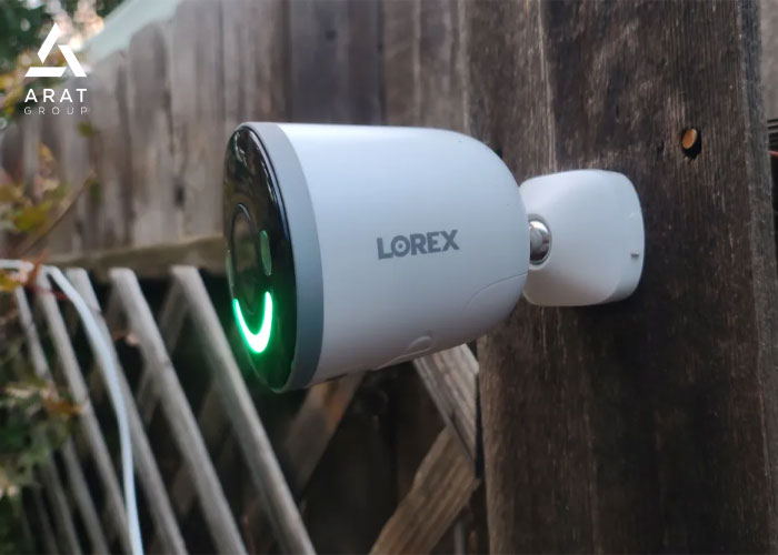 نمایی از دوربین امنیتی Lorex؛ بهترین دوربین مدار بسته خانه هوشمند