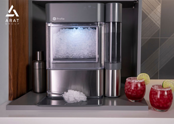 نمایی از یخ ساز هوشمند؛ بهترین تجهیزات آشپزخانه هوشمند